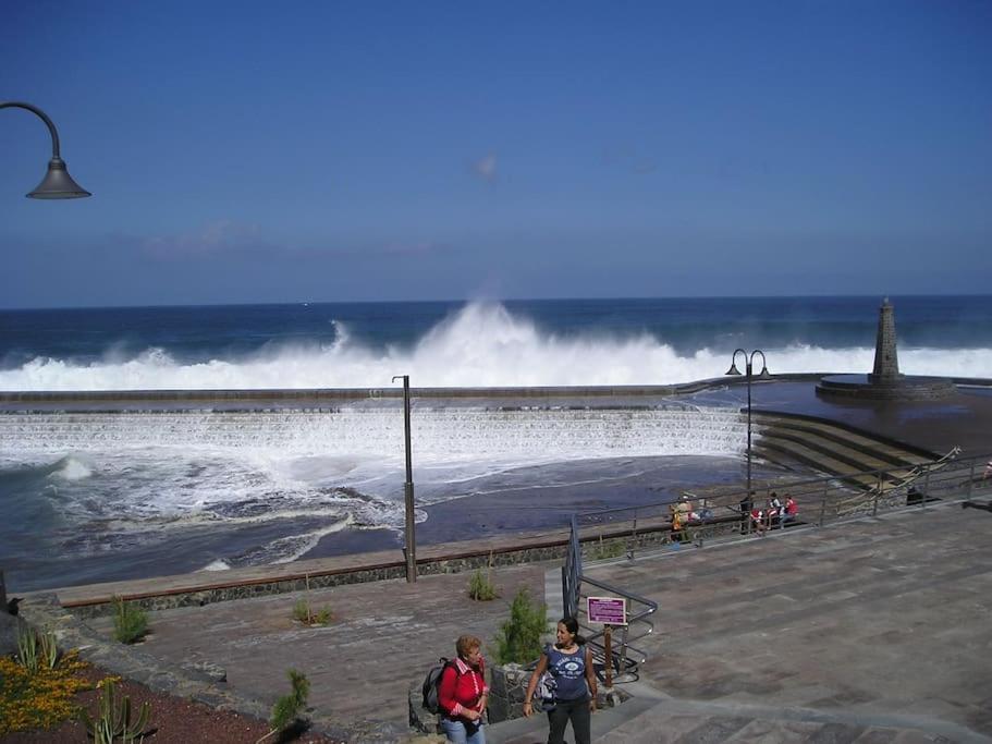 Apartment In Bajamar Near Coast ลาลากูนา ภายนอก รูปภาพ